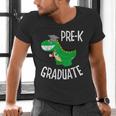 Preschool Graduation Preschooler Dinosaur Pre-K Dino Kids Men's V-Neck T-Shirt