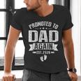 Promoted To Dad Again Est 2026 Pregnancy Announcement Men's V-Neck T-Shirt Promoted To Dad Again Est 2026 Pregnancy Announcement Men's V-Neck T-Shirt
