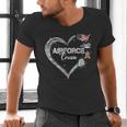 Proud Air Force Cousin Air Force Graduation Cousin USAF Men's V-Neck T-Shirt