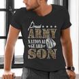 Proud Army National Guard Son National Guard Graduation Men's V-Neck T-Shirt
