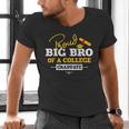Proud Big Bro Of a College Graduate Graduation Grad Men's V-Neck T-Shirt