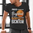 Proud Boyfriend Of A 2025 Senior Graduation Basketball Men's V-Neck T-Shirt