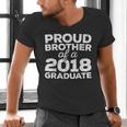 Proud Brother Of A 2018 Graduate Class Graduation Men's V-Neck T-Shirt