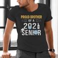 Proud Brother Of a 2021 Senior Shirt Graduation Men's V-Neck T-Shirt