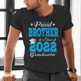 Proud Brother Of a 2022 Graduate Class Of 2022 Graduation Men's V-Neck T-Shirt