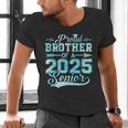 Proud Brother Of a 2025 Senior Graduate Graduation Men's V-Neck T-Shirt