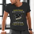 Proud Brother The Class Of 2018 Graduate GraduationShirt Men's V-Neck T-Shirt