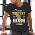 Proud Brother Of a Class Of 2026 Graduate Senior Graduation Men's V-Neck T-Shirt