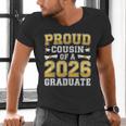 Proud Cousin Of A 2026 Graduate Shirt Class 2026 Graduation Men's V-Neck T-Shirt