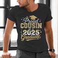 Proud Cousin Of a Class Of 2025 Graduate Senior Graduation Men's V-Neck T-Shirt