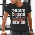 Proud Cousin Of a Football Senior 2026 Graduation Gifts Men's V-Neck T-Shirt