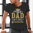 Proud DAD Of a 2026 Graduate Class Senior Graduation Men's V-Neck T-Shirt
