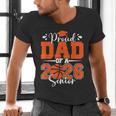 Proud Dad Of A 2026 Senior Basketball Graduation Family Men's V-Neck T-Shirt