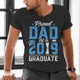 Proud Dad Of A Class Of 2019 Graduate TShirt Graduation Men's V-Neck T-Shirt