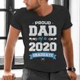Proud Dad Of A Class Of 2020 Graduate TShirt Graduation Men's V-Neck T-Shirt