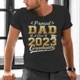 Proud Dad Of a Class Of 2023 Graduate Senior Graduation Men's V-Neck T-Shirt