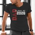 Proud Dad Of Class Of 2026 Graduate Men's V-Neck T-Shirt