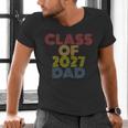 Proud Dad Of A Class Of 2027 Graduate Senior Graduation Men's V-Neck T-Shirt