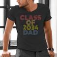 Proud Dad Of A Class Of 2034 Graduate Senior Graduation Men's V-Neck T-Shirt