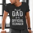 Proud Dad Of An Official TeenagerShirt Birthday Outfit Men's V-Neck T-Shirt