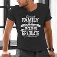 Proud Family Class Of 2025 Graduate Graduation Ceremony Men's V-Neck T-Shirt