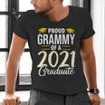 Proud Grammy Of A 2021 Graduate Graduation Clothes MBA PhD Men's V-Neck T-Shirt