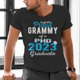 Proud Grammy Class Of 2023 PHD Graduate Doctorate Graduation Men's V-Neck T-Shirt