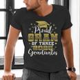 Proud Gran Of Three 2025 Graduates Graduation Family Men's V-Neck T-Shirt