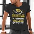 Proud Grandma Of 2025 College Graduate Family 24 Graduation Men's V-Neck T-Shirt