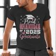 Proud Grandma Of 2025 College Graduate Family Graduation Men's V-Neck T-Shirt