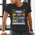Proud GRANDMA Of a 2025 PRE-K Graduate -Graduation Men's V-Neck T-Shirt