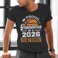 Proud Grandma Of A 2026 Senior Basketball Graduation Men's V-Neck T-Shirt