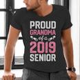 Proud Grandma Of A Class 2019 SeniorShirt Graduation Men's V-Neck T-Shirt