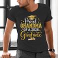 Proud Grandma Of A Class Of 2026 Graduate Senior Graduation Men's V-Neck T-Shirt