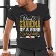 Proud Grandma Of Senior 2026 Graduate Family Graduation 2026 Men's V-Neck T-Shirt