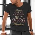 Proud Great Grandpa Of A 2026 Senior Graduate Graduation Men's V-Neck T-Shirt
