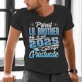 Proud Lil Brother Of 2025 Graduate College Shirt Graduation Men's V-Neck T-Shirt