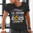 Proud Lil Cousin Of A Class Of 2025 Senior Graduation 2025 Men's V-Neck T-Shirt