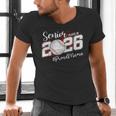 Proud Mama Of A 2026 Senior Baseball Graduation Mom Men's V-Neck T-Shirt