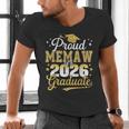 Proud Memaw Of a Class Of 2026 Graduate Senior Graduation Men's V-Neck T-Shirt