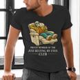 Proud Member Of The Just Resting My Eyes Club Dad Men's V-Neck T-Shirt