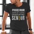 Proud Mom Of 2019 Senior Graduation Shirt Graduate Men's V-Neck T-Shirt
