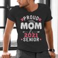 Proud Mom Of a 2021 Senior Year School Graduation Party Men's V-Neck T-Shirt