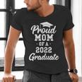 Proud Mom Of a 2022 Graduate Class Of 2022 Graduation Men's V-Neck T-Shirt