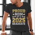 Proud Mom Of A 2025 Graduate Shirt Class Of 2025 Graduation Men's V-Neck T-Shirt
