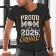 Proud Mom Of a 2026 Senior Volleyball Graduation Men's V-Neck T-Shirt