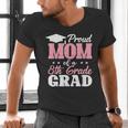 Proud Mom Of An Awesome 8th Grade Graduate 2026 Graduation Men's V-Neck T-Shirt