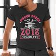 Proud Mom Of A Class 2018 Graduate Graduation T-Shirt Men's V-Neck T-Shirt