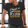 Proud Mom Of A Class Of 2026 Graduate Senior 2026 Graduation Men's V-Neck T-Shirt
