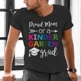Proud Mom Of A Kindergarten Grad Shirt Graduation Men's V-Neck T-Shirt